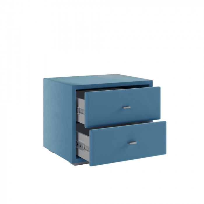 Тумба прикроватная интерьерная светло-голубой