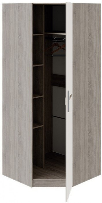 Фьюжн ТД-260.07.03 Шкаф угловой (Бежевый, Дуб Сонома трюфель)