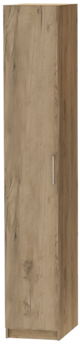 Шкаф-пенал №1 "Иннэс-7" - Дуб крафт золотой