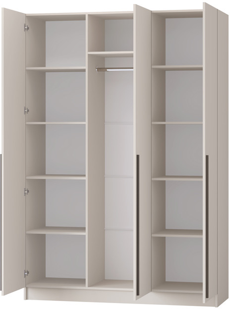 Шкаф Бастион 1500 №2 с антресолью, Кашемир