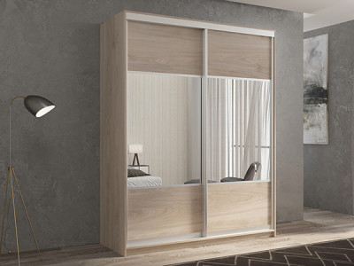 Шкаф-купе Кааппи 6 Кастелло Серый 120х60х230 см