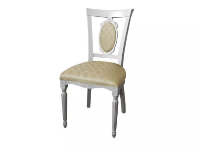 Стул С-11 белый/андрис бежевый
