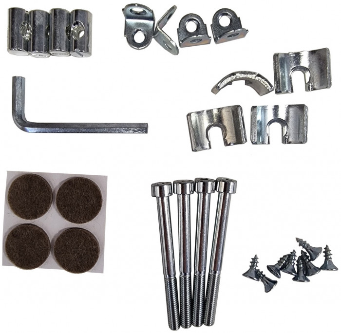 Три стула Мебель--24 Гольф-12 разборных, серый