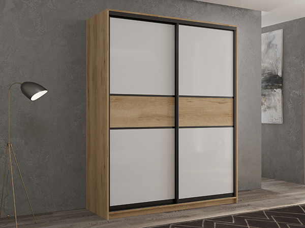 Шкаф-купе Кааппи 11 Эвок Прибрежный 140х60х230 см