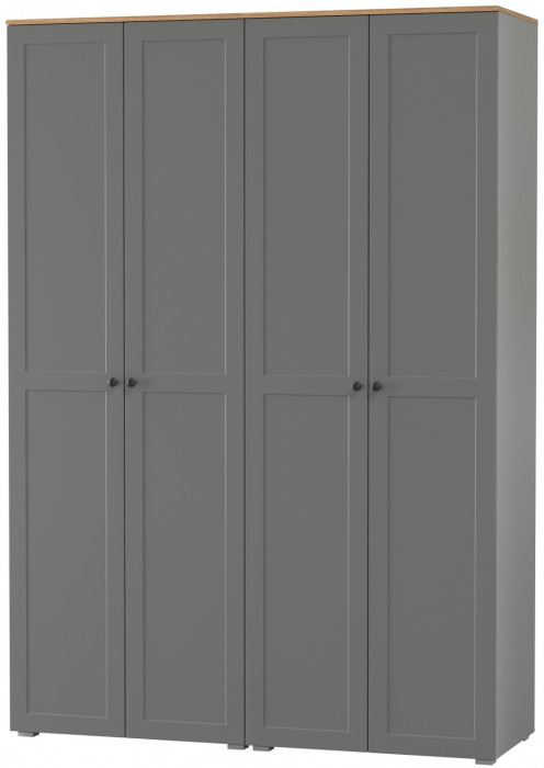 Остин 13.224 Шкаф 2 шт., серый графит/дуб крафт золотой