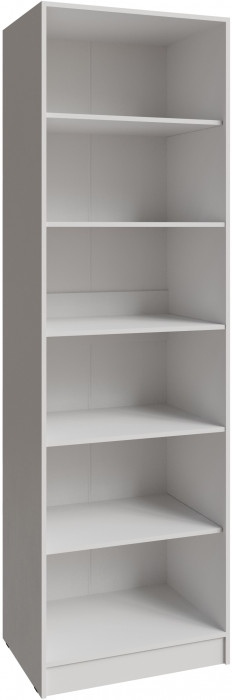 Шкаф Мадрид (0,7) с полками без зеркала, Белый