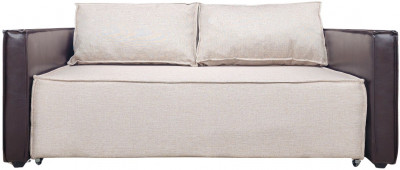 Диван-кровать Барон 160, аккордеон, 160х200, рогожка, бежевый