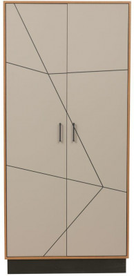 Шкаф комбинированный Гамма 54.14 Таксония/Грэй