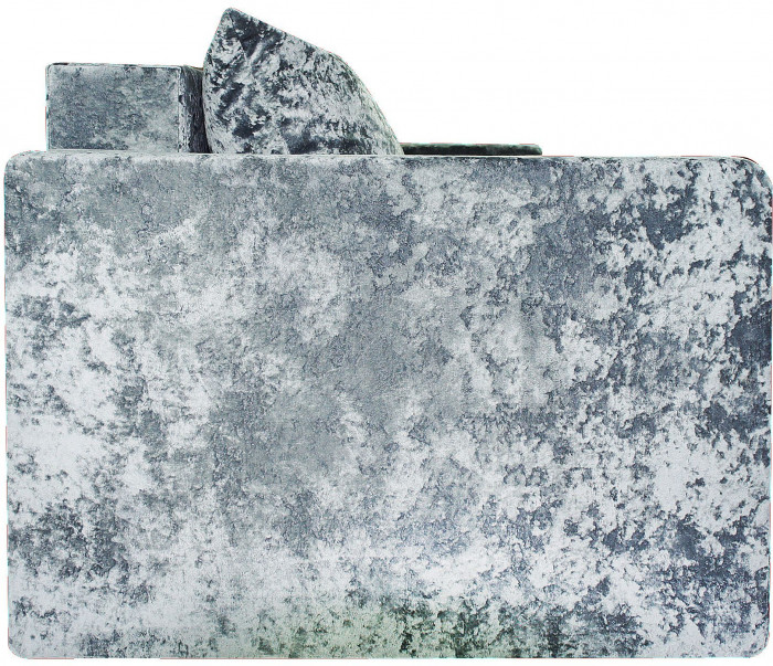 Диван-еврокнижка Лаунж,145х192, ППУ, плюш серый