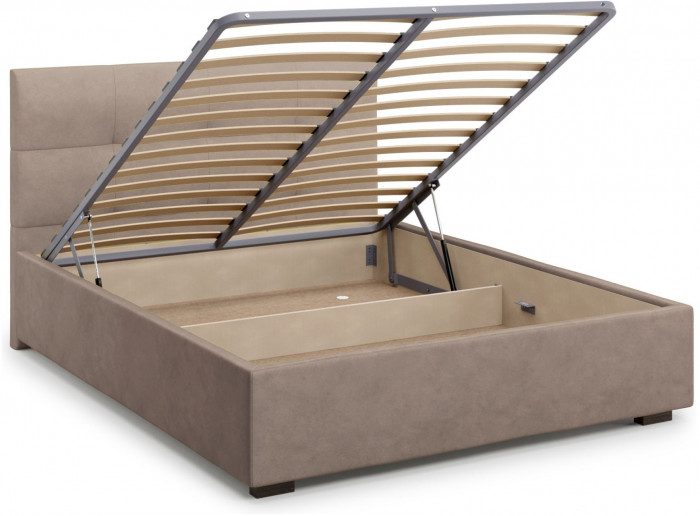 Кровать Garda 160 с подъемным механизмом, Velutto 22