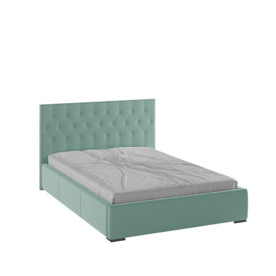 Октавия Кровать интерьерная 140 мятный ромб, ПМ