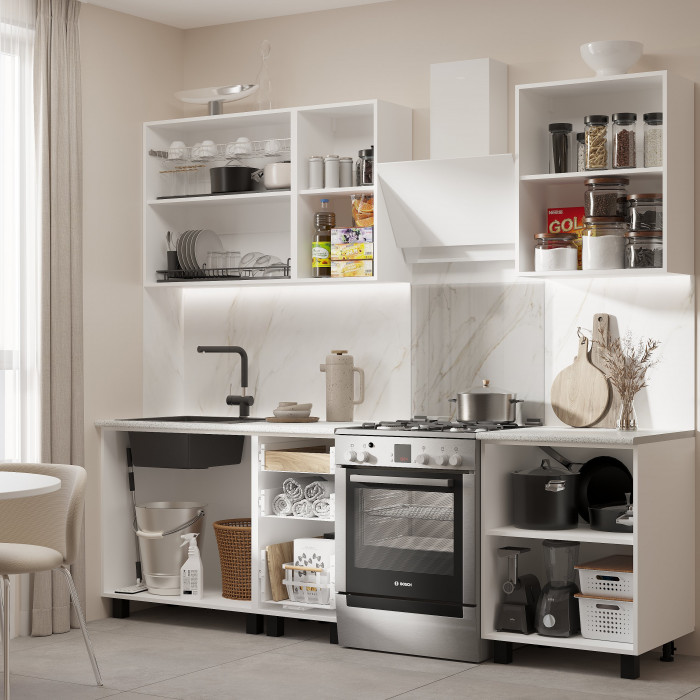 Кухня 1,8 Мыло М04/Рейка МФ13