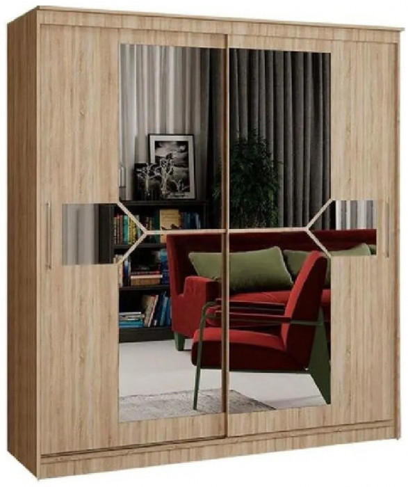 Шкаф-купе Элегант 1700 (Венге)