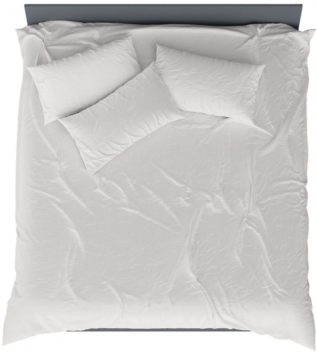 Мори Кровать 1800, цвет графит, ШхГхВ 183,5х203,5х70 см., сп.м. 1800х2000 мм., без матраса, основание есть