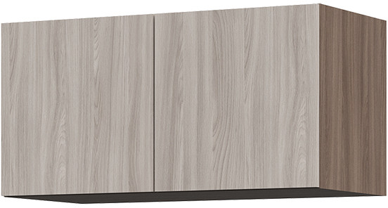 Антресоль 800 Машенька (800х400х380) Фасад ШИМО СВЕТЛ/Корпус ШИМО ТЕМН