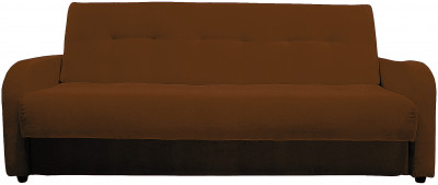 Диван-книжка ЛОНДОН коричневый 120 ЛЮКС, пружинный блок Боннель