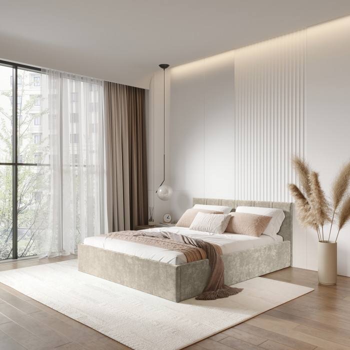 Кровать 1,6 м "Ника" КР-18 Мокко