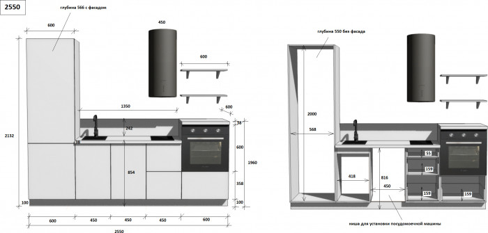 КГ 2550 ПВХ, Магнолия Арника РМ в.9