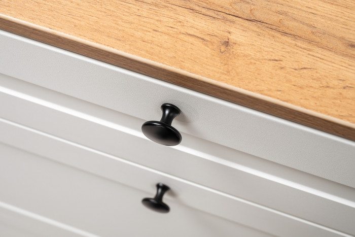 Остин 16.121 Тумба для обуви + 16.121 Тумба для обуви, белый шагрень/серый графит/дуб крафт золотой