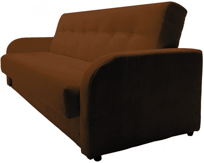 Диван-книжка ЛОНДОН коричневый 120 ЛЮКС ППУ