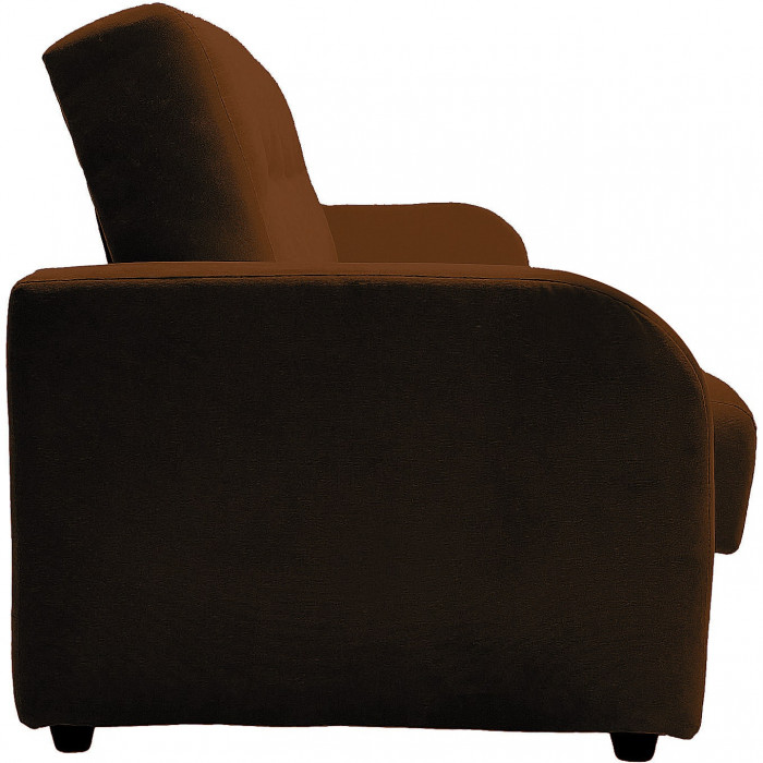 Диван-книжка ЛОНДОН коричневый 120 ЛЮКС ППУ