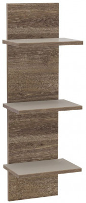 Сарита полка навесная 75.06 Серый камень / Дуб Давос