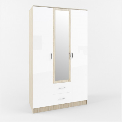 МС Софи Шкаф Сонома/Белый СШК 1200.1, Сонома/Белый