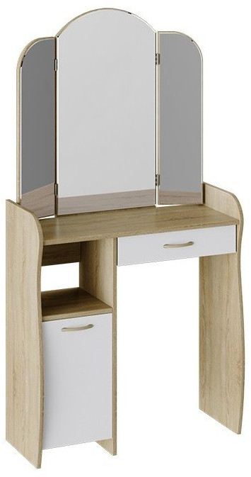 София Т1 Туалетный стол (Дуб сонома/Белый)