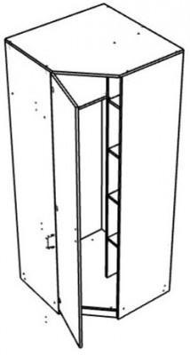 Шкаф угловой Ярофф