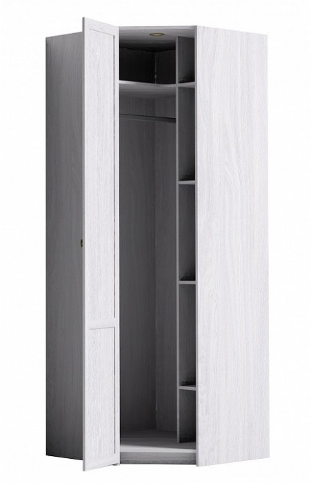 Шкаф угловой Sherlock 63, ясень светлый