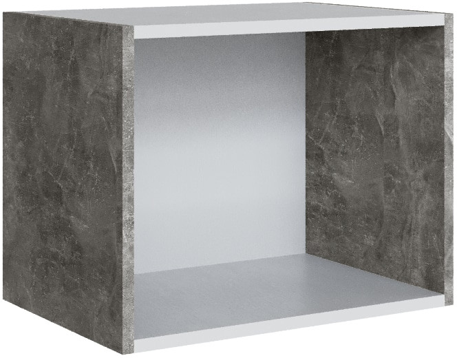 Шкаф Мадрид, композиция 9, Белый/Ателье светлое