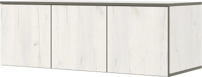 Норд Антресоль к шкафу (1200) (Дуб Крафт белый)