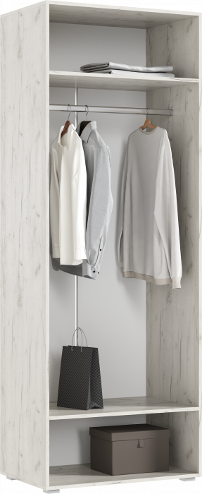 Нэнси NEW Гостиная, Дуб крафт белый