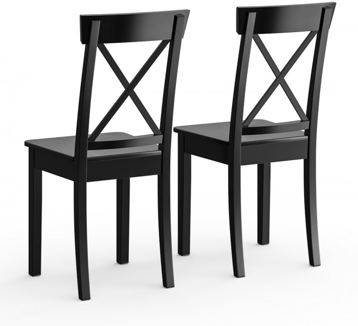 Два стула Мебель--24 Гольф-14 разборных, цвет венге, деревянное сиденье венге, ШхГхВ 41х42х95 см., от пола до верха сиденья 47 см.