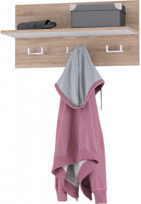 Куба Полка 10.123, цвет дуб сонома, ШхГхВ 65х23,4х33,2 см.