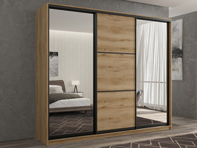 Шкаф-купе Кааппи 3 Эвок Прибрежный 180х60х230 см