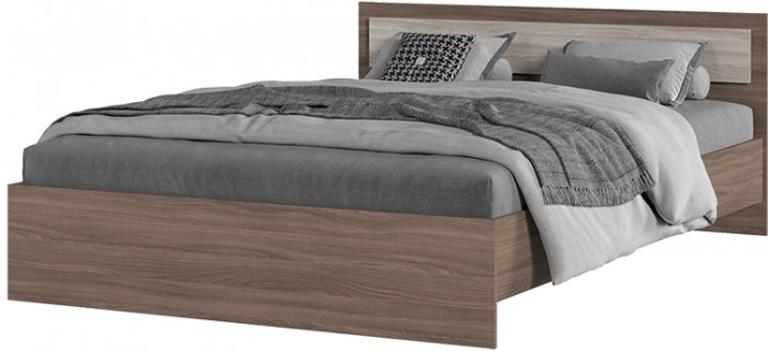 ГАРМОНИЯ КР 602 кровать (1,452х0,7х2,032) шимо темный/шимо светлый