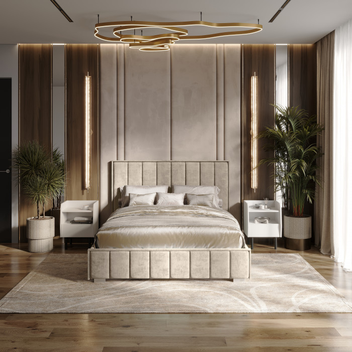 Кровать с подъемным механизмом Мирабель КР-11 (1,4м), Мокко