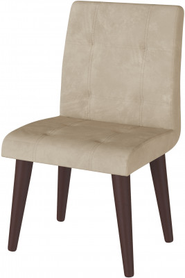 Стул Лилу бежевый (орех)