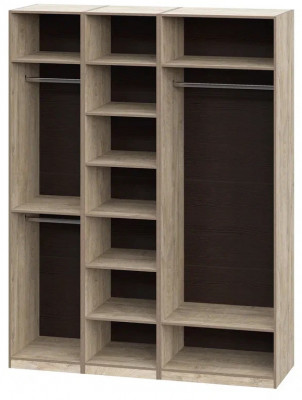 Шкаф без фасадов Этна 1.75 м. Комплект 3