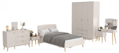 Афина Спальня 31-1200, кашемир серый