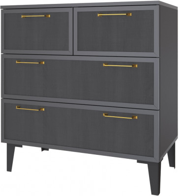 Толедо Комод малый ТК-21 графит серый