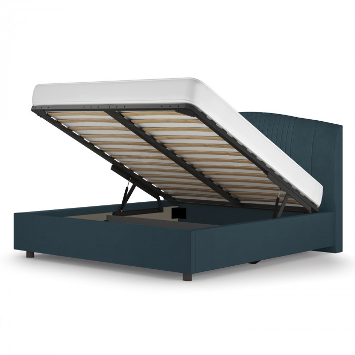 Кровать-12М с подъёмным основанием 1400 ментол