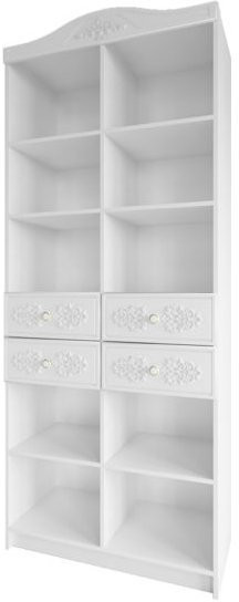 Модульная детская KI-KI композиция 4, Белый/Белое дерево