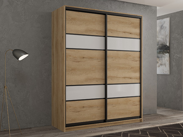 Шкаф-купе Кааппи 8 Эвок Прибрежный 160х60х230 см