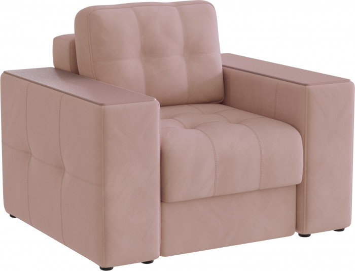 Кресло Нави, Пыльная роза/МДФ пудра