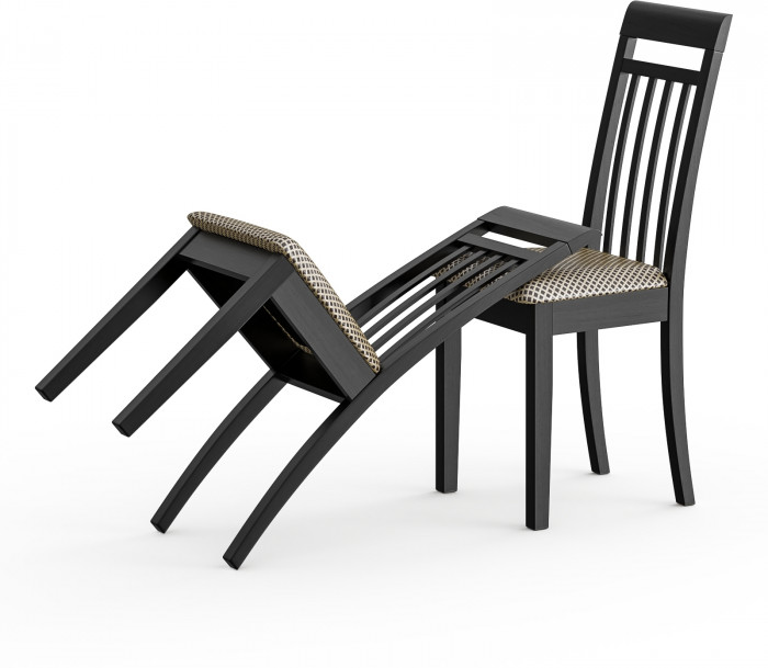 Два стула Мебель--24 Гольф-11 разборных, венге