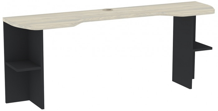 Детская Аурелио. Комплект 2, Антрацит, Блеквуд сатиновый