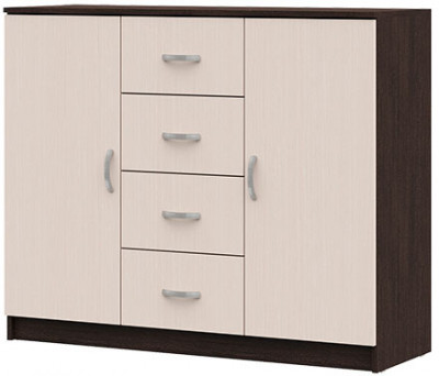 КМ 555М Бася ЛДСП комод венге/белфорт