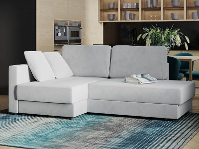 Диван угловой Бостон / Ультра смог